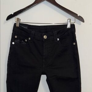 True Religion Women's Black Skinny Jeans